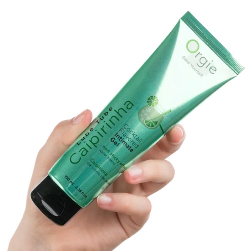 ORGIE - LUBE TUBE COCKTAIL CAIPIRINHA GEL INTIME À BASE DE EAU 100 ML