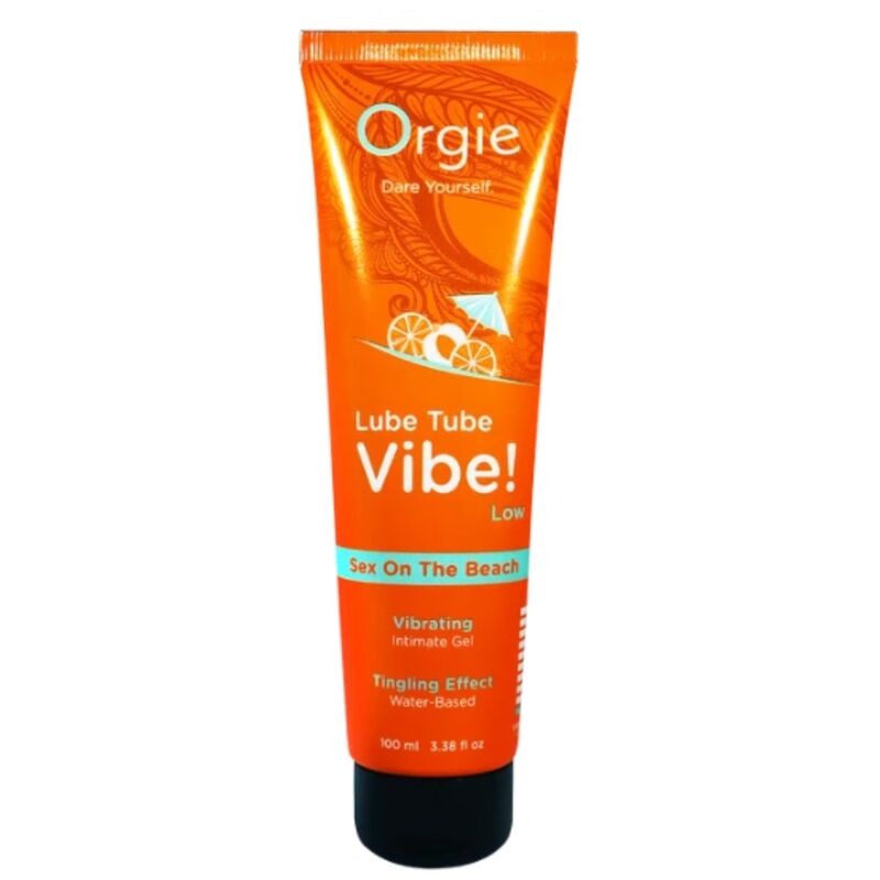 ORGIE - LUBE TUBE VIBE! SEX ON THE BEACH GEL INTIME À PEINE LÉGÈREMENT FROTTANT 100 ML