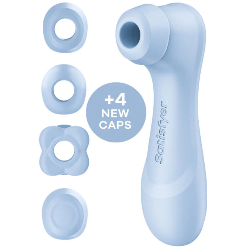SATISFYER - PRO 2 GÉNÉRATION 4 STIMULATEUR CLITORIAL BLEU SÉRÉNÉ