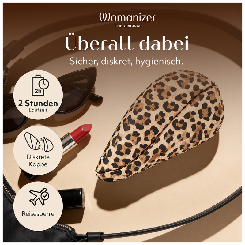 Womanizer Liberty 2 Stimulateur Clitoridien à Succion Léopard