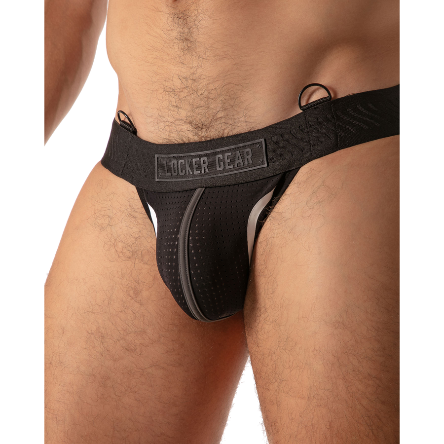 LOCKER GEAR - PISTON JOCKSTRAP BLEU S