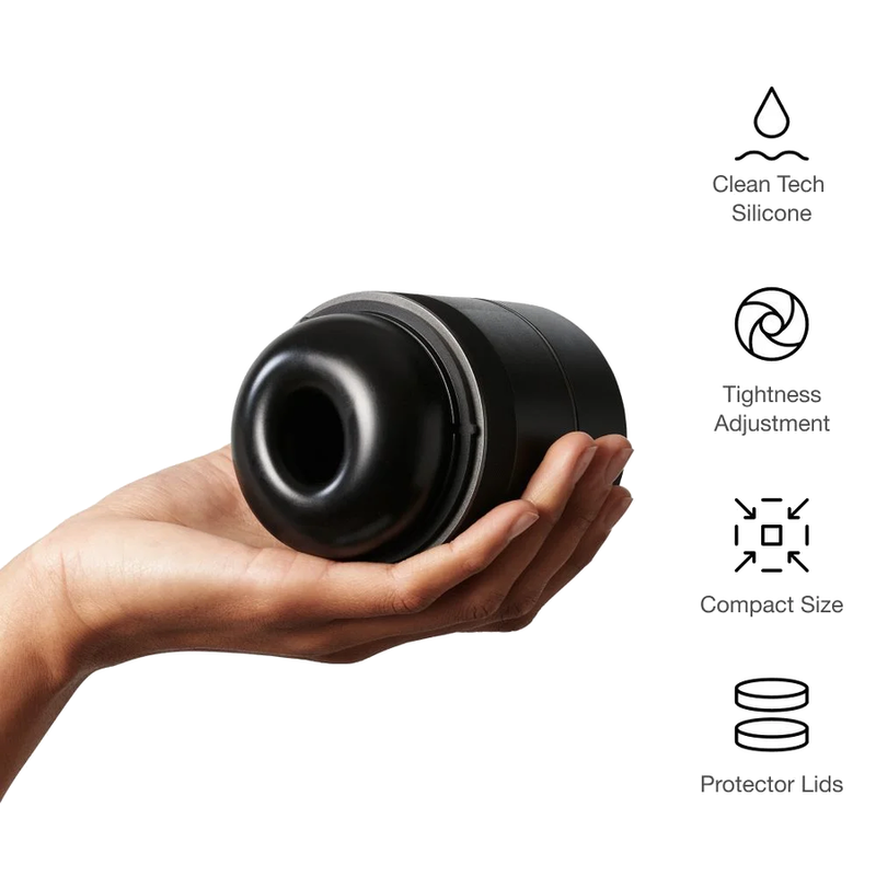 Arcwave Voy Stroker Sextoy Masculin 8 Réglages de Pression Noir