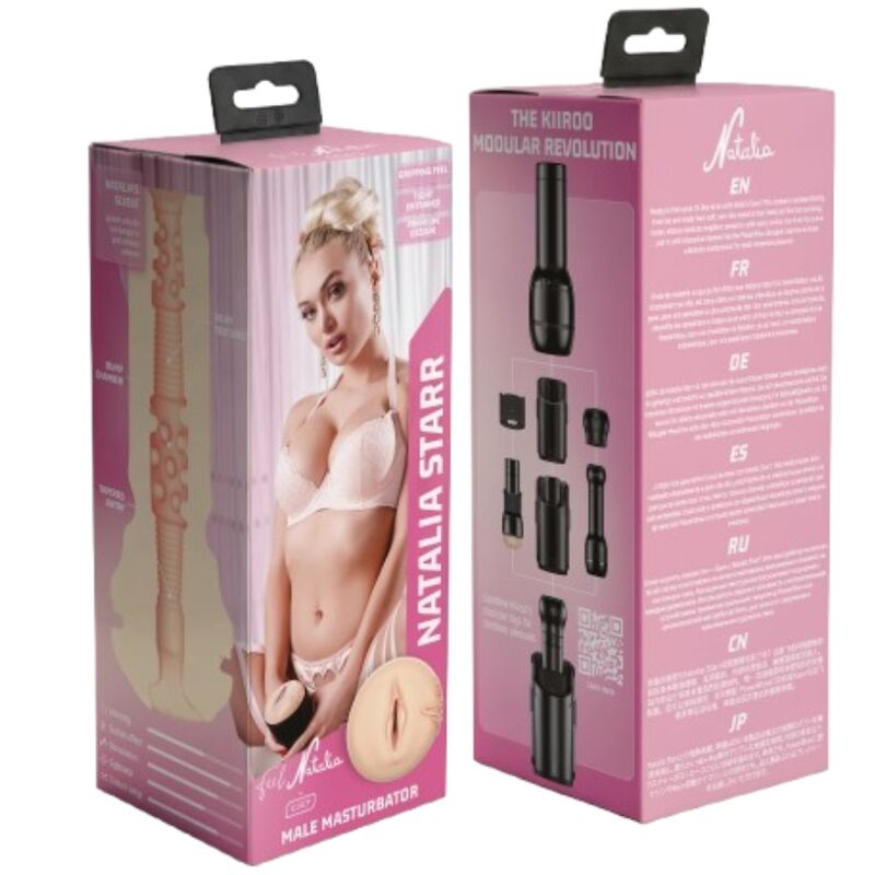 KIIROO Natalia Starr Masturbateur Masculin Anal Réaliste FeelStars