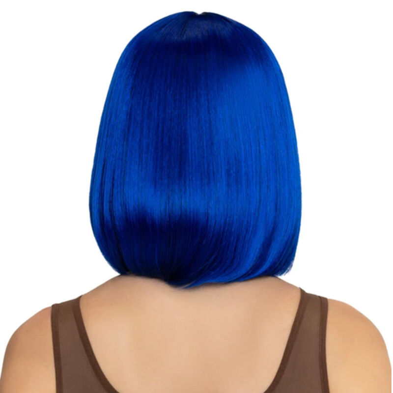 LEG AVENUE - PERRUQUE CARRÉ PLONGEANT BLEU ONE SIZE