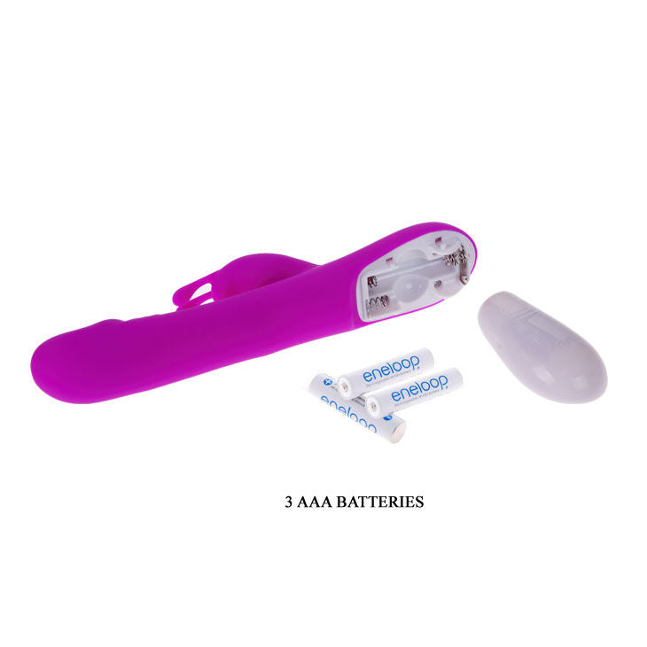 Vibromasseur Rabbit Robert avec Stimulateur - Pretty Love