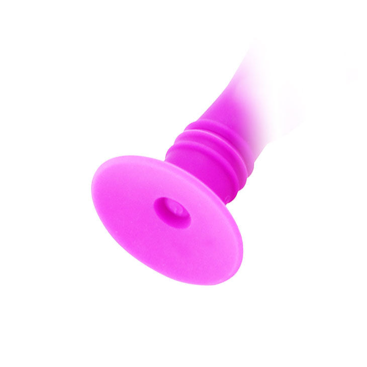 Plug Anal Vibrant Twist Violet avec Ventouse - Pretty Love