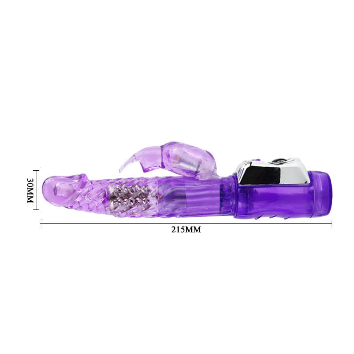 Baile - Vibro rabbit avec billes rotatives Persinal Elite - Violet