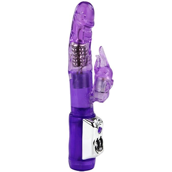 Baile - Vibro rabbit avec billes rotatives Super Sex Rabbi - Violet