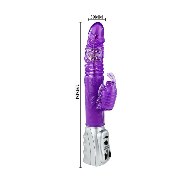 Baile - Vibromasseur Va-et-Vient et Rotatif 29,5 cm - Violet