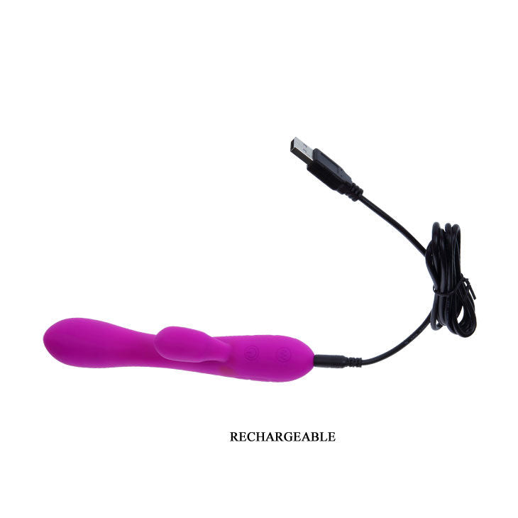 Vibrateur Rabbit Victor avec Stimulateur - Pretty Love