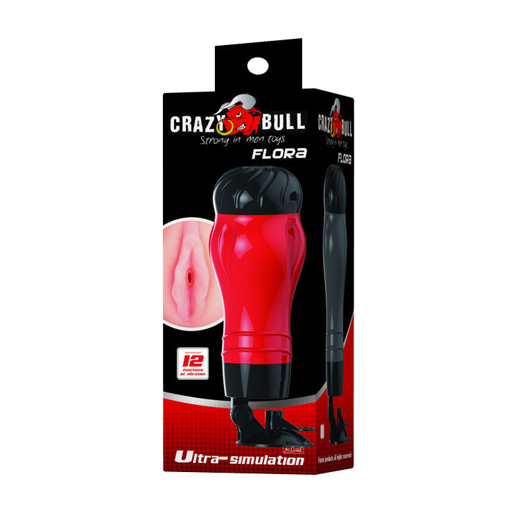 Masturbateur Crazy Bull Flora Vagin avec Base - Crazy Bull