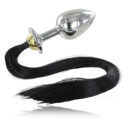Plug Anal en acier avec Queue - Metal Hard