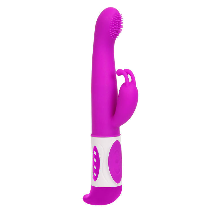 Vibromasseur Rabbit Hugh 12 Modes Lilas - Pretty Love