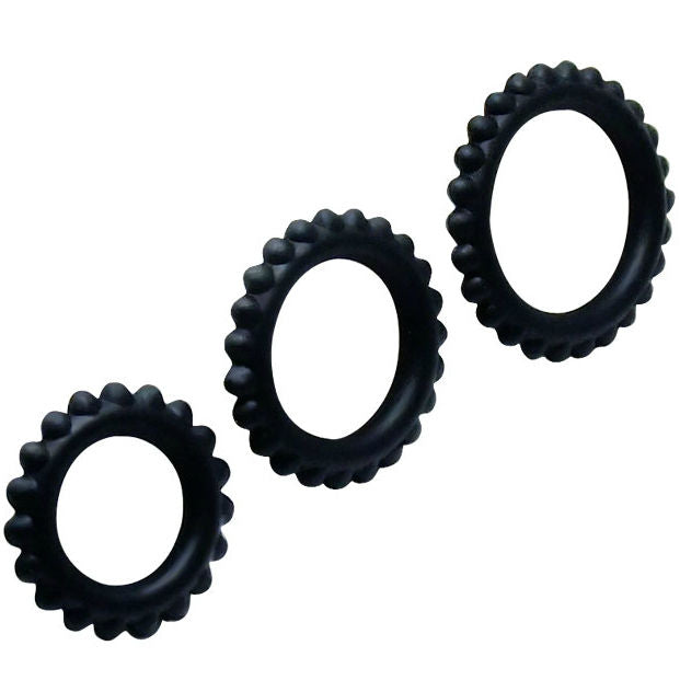 Baile - Kit 3 Anneaux Cockring Titan