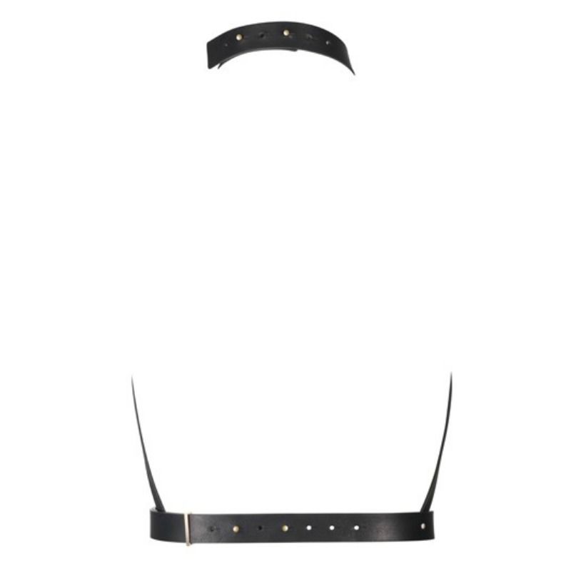Bijoux Indiscrets - Harnais H en Cuir Vegan Maze - Noir