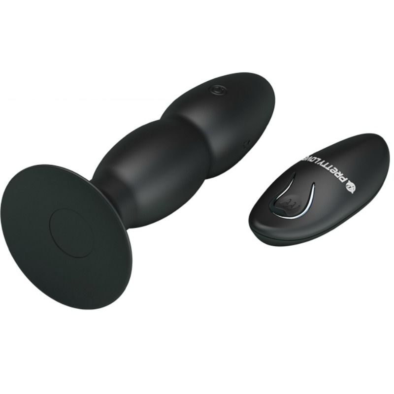 Plug Anal Vibrant Rotatif Pretty Love Noir - Pretty Love