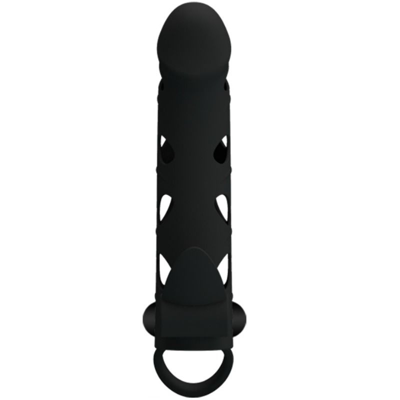 Gaine Pénienne Pretty Love Silicone Vibrante 15.2cm - Pretty Love