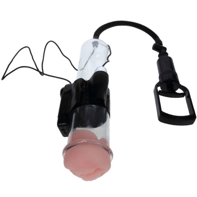 Baile - Pompe à Pénis Vibrant pour Érection et Agrandissement - 24,5 cm