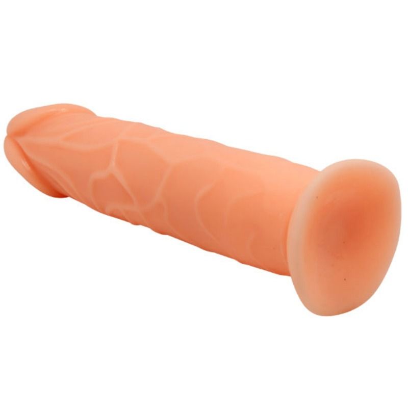 Realistischer gerippter Dildo mit Saugnapf 19,8 cm - Baile
