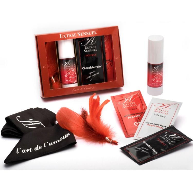 Coffret Sensuel Voyage Extase Sensual 5 Produits - Extase