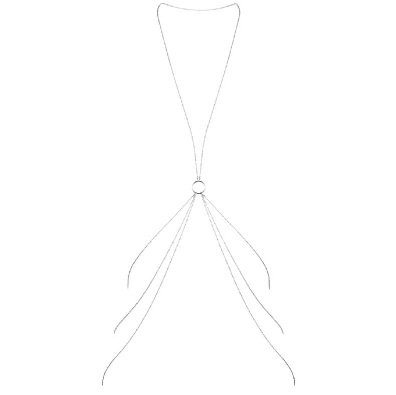 Bijoux Indiscrets - Chaînes Métalliques Corps Forme 8 Magnifique - Argent