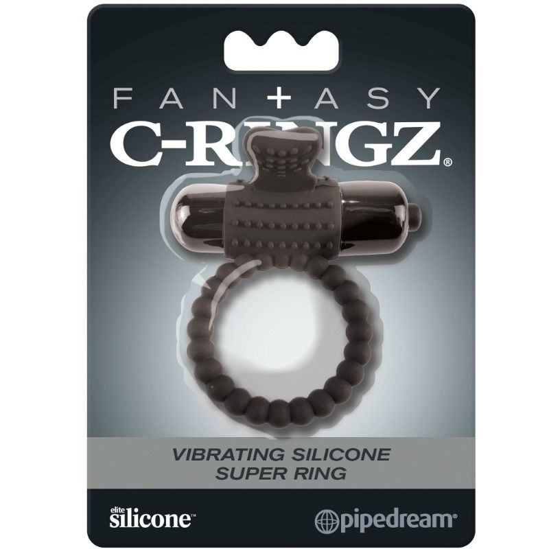 Anneau Vibrant Silicone Fantasy C-Ringz Violet - Fantasy