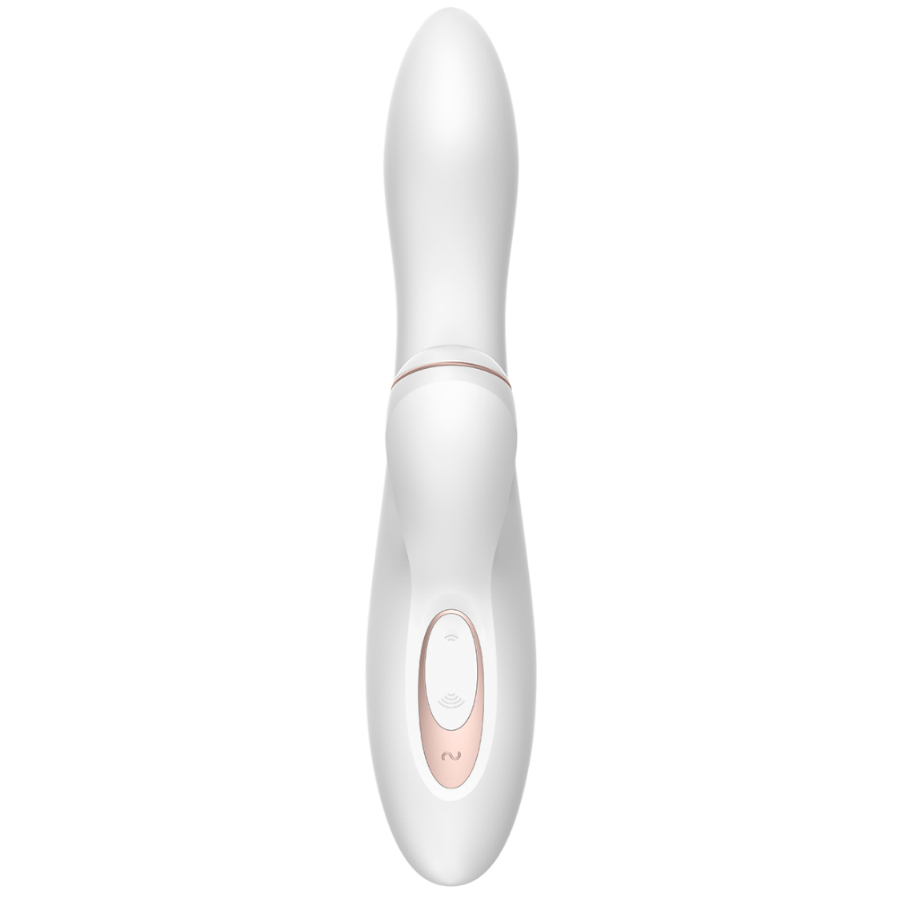 Stimulateur Clitoris & Point G Pro G-Spot Rabbit Blanc - Satisfyer