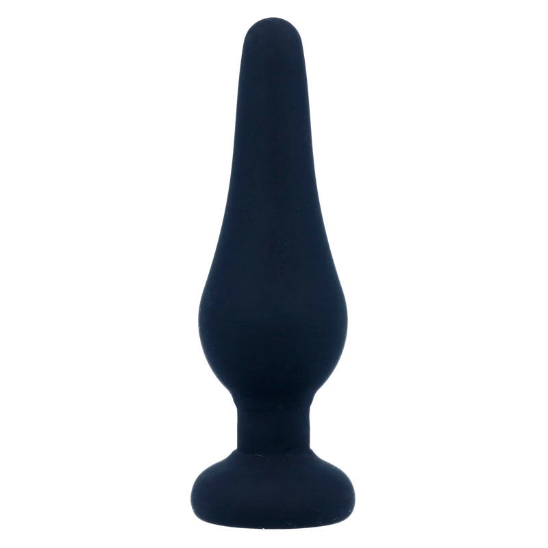 Plug Anal Pipo Taille S Noir 9,8 cm - Intense