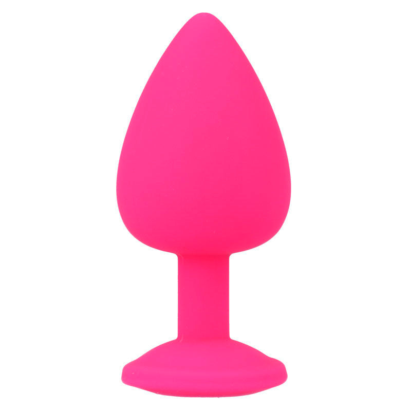 Plug Anal Intense avec Strass Fuchsia - Intense