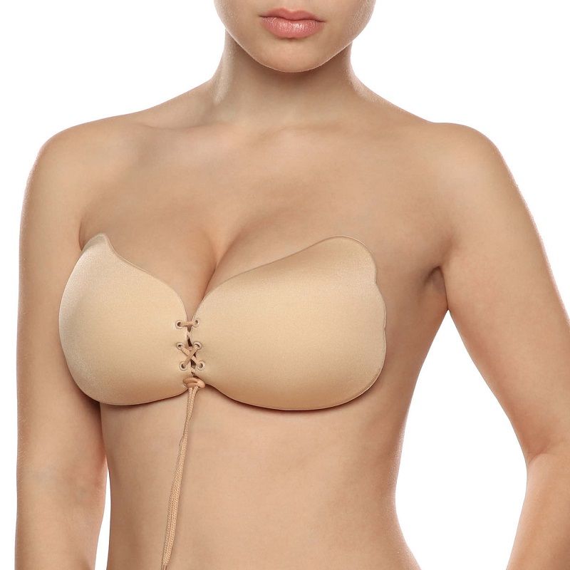 Soutien-Gorge Adhésif Lace-it Bra Bonnet C Beige - Bye Bra