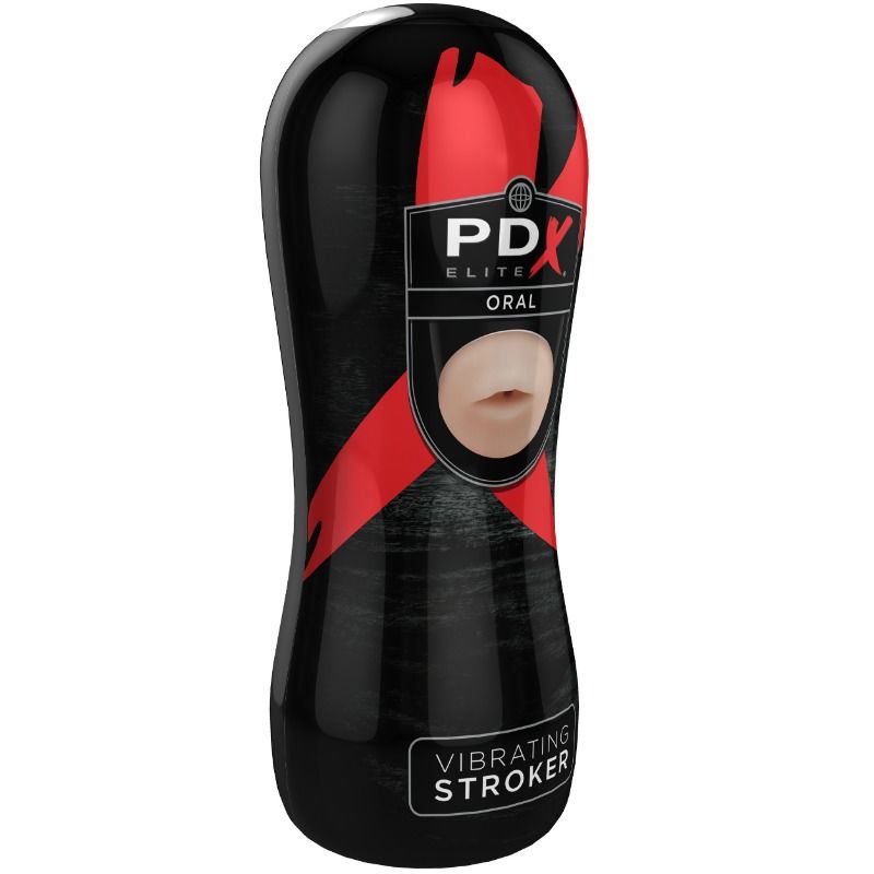 Masturbateur Simulateur de Fellation Vibrant PDX Elite - Pipedream