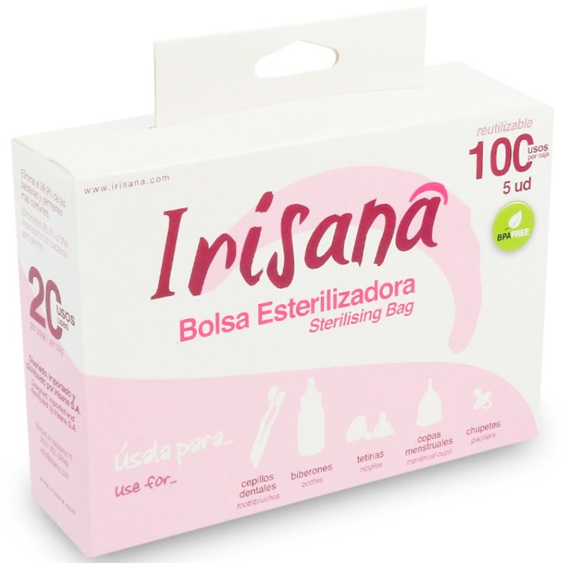 Sacs Stérilisants Micro-ondes Pack de 5 - Irisana