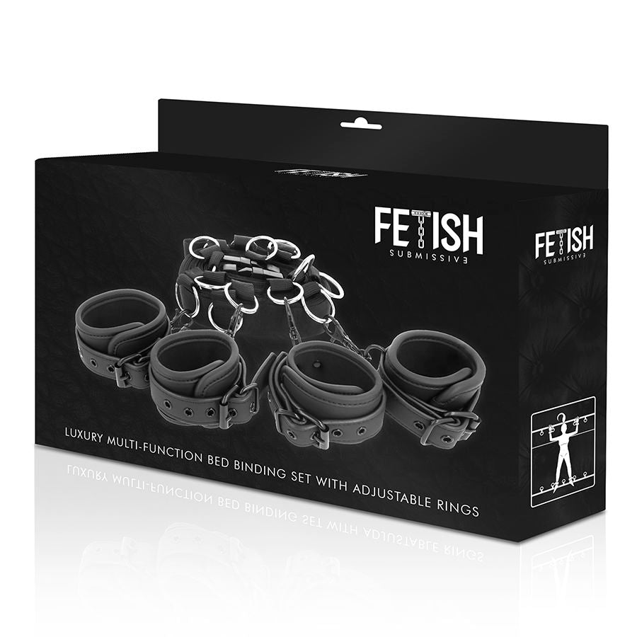 Fetish Submissive – Attache de Lit avec Menottes