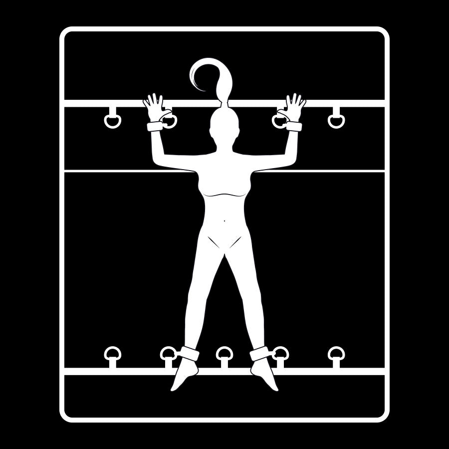 Fetish Submissive – Attache de Lit avec Menottes