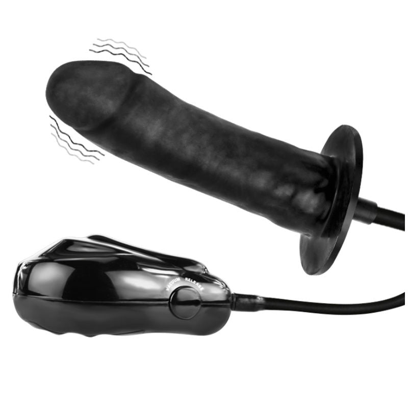 Gode Gonflable avec Vibration Bigger Joy 16 cm - Baile