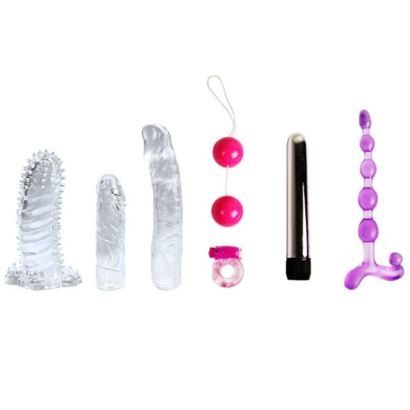 Baile - Kit Fantasy Couple: Gode Perles Chapelet Vibro