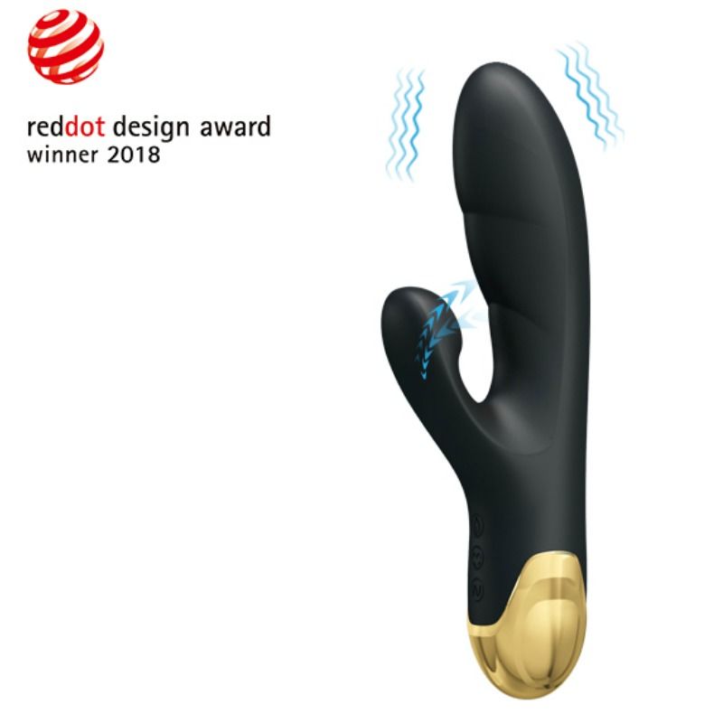 Stimulateur Smart Naughty Play Vibration et Aspiration - Pretty Love