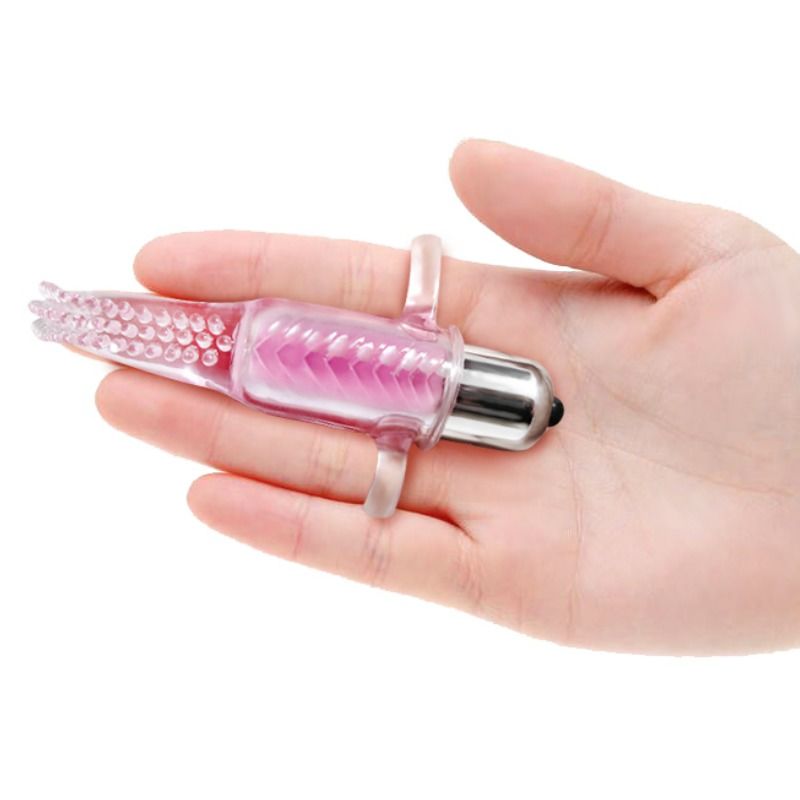 Baile – Double Doigt Vibrant pour Stimulation Précise - Rose