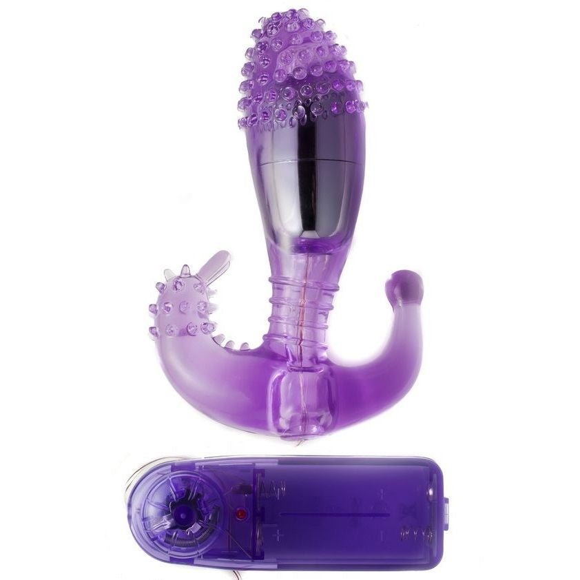 Baile - Stimulateur Vaginal et Anal avec Picots - Violet