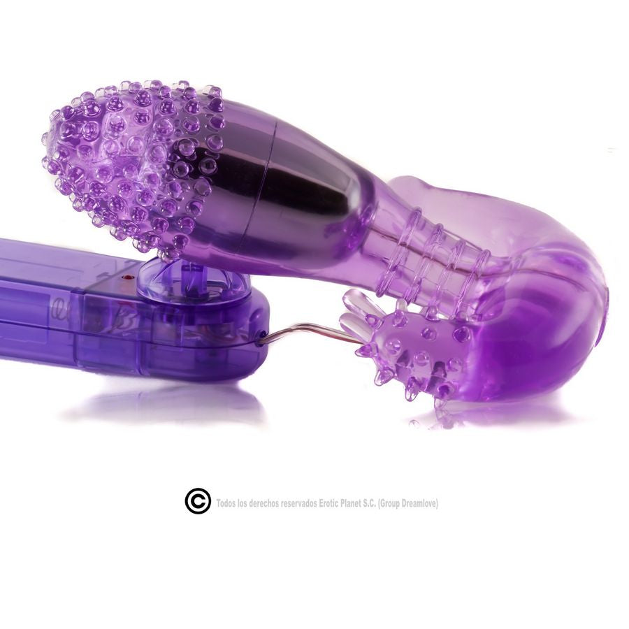 Baile - Stimulateur Vaginal et Anal avec Picots - Violet
