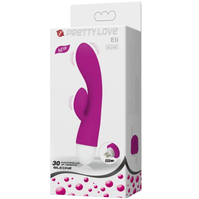 Vibromasseur Rabbit Intelligent Eli 30 Modes - Pretty Love
