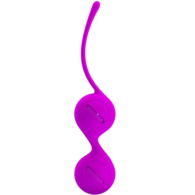 Boules de Geisha Kegel Renforcement Pelvien Lilas - Pretty Love