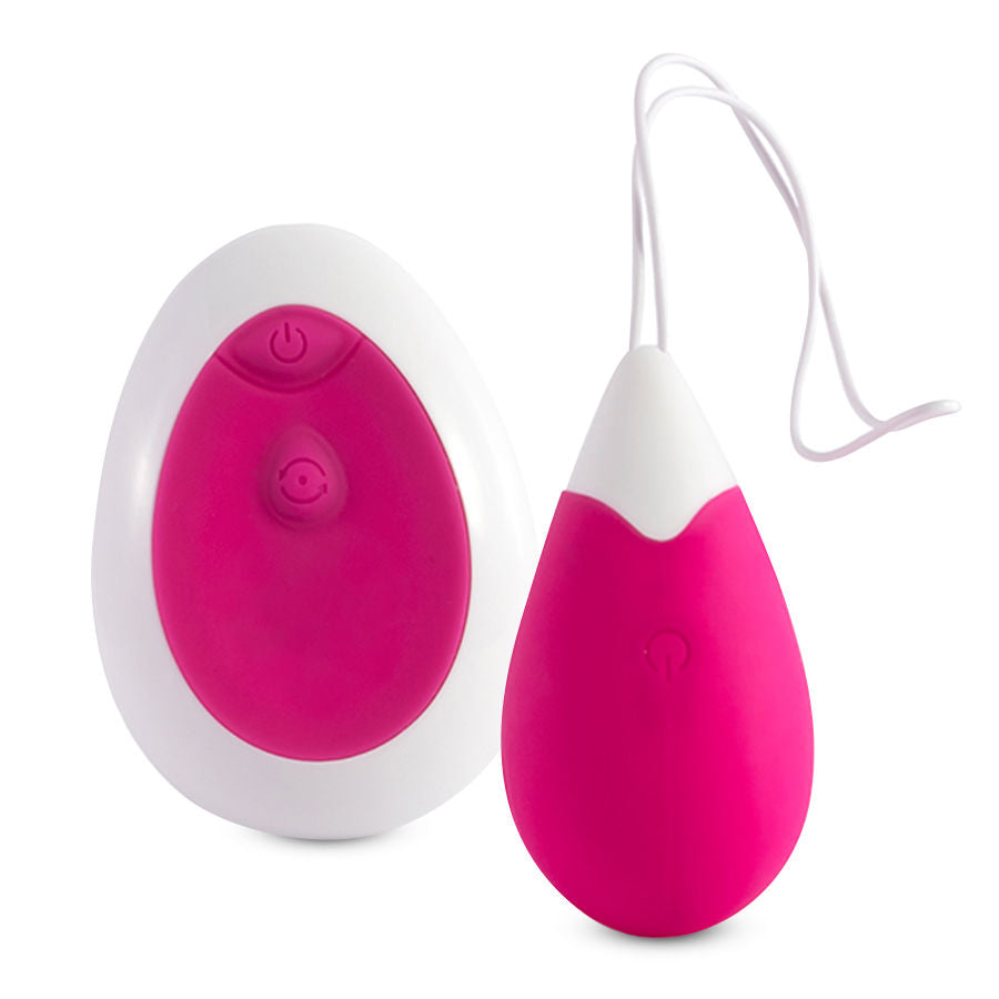 Oeuf Vibrant Télécommandé Intense JAN Rose - Étanche