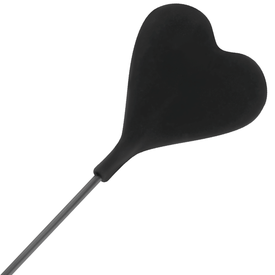 Darkness – Cravache BDSM avec Ponpon Noir – 40 cm