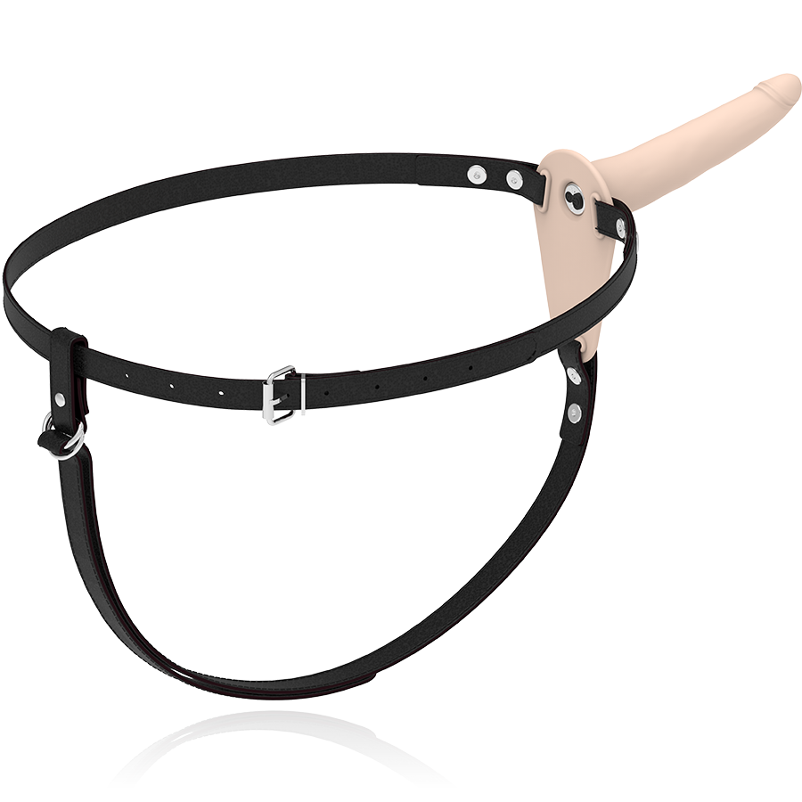 Fetish Submissive - Gode Ceinture Femme Beige / 15 cm