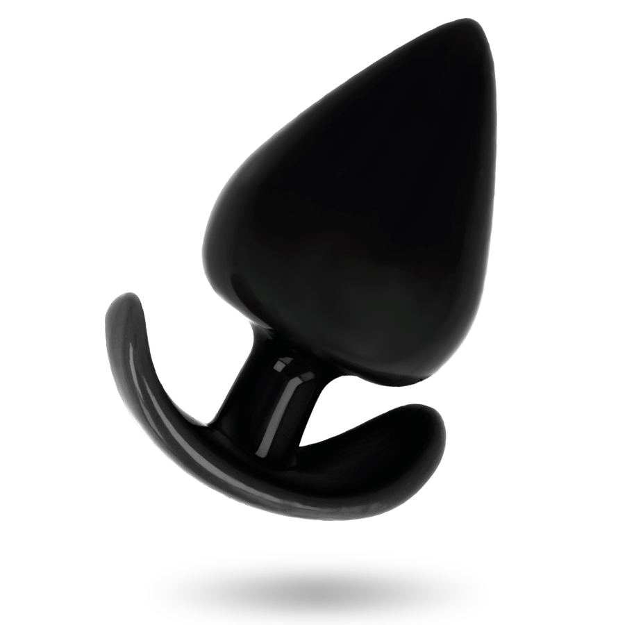 Plug Anal Flexible Noir 9,5 cm - Addicted Toys