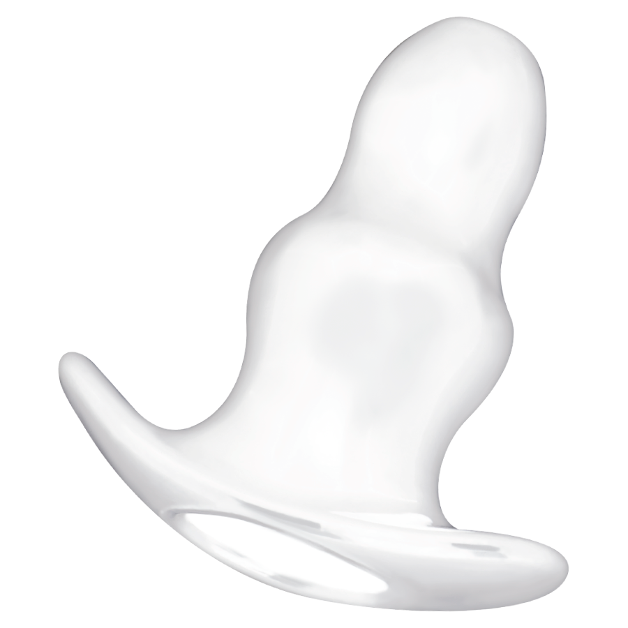 Plug Anal Tunnel Dilatateur 11 cm Transparent - Addicted Toys