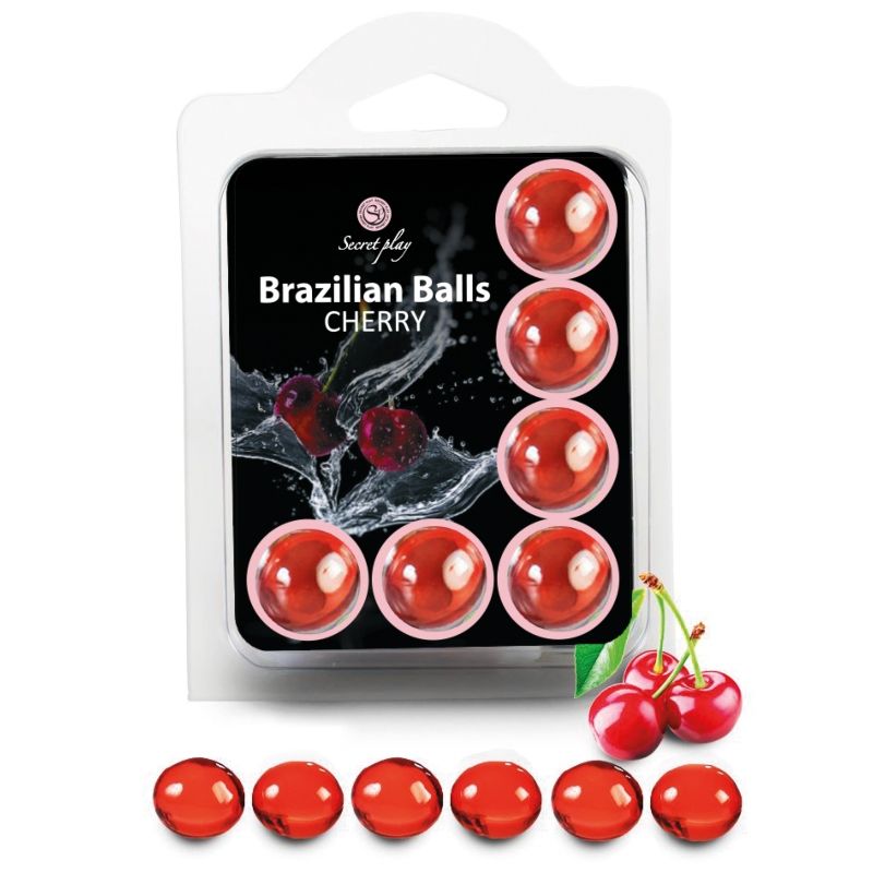 Secret Play - Boules de Massage Cerise Brazilian Balls x6