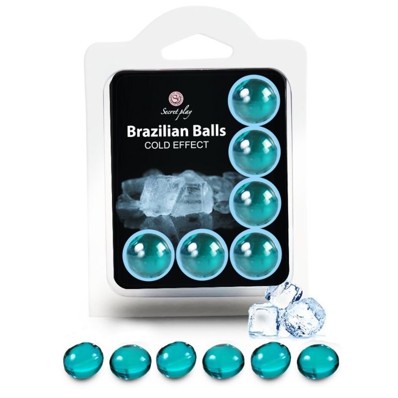 Secret Play - Boules de Massage Rafraîchissantes Brazilian Balls x6