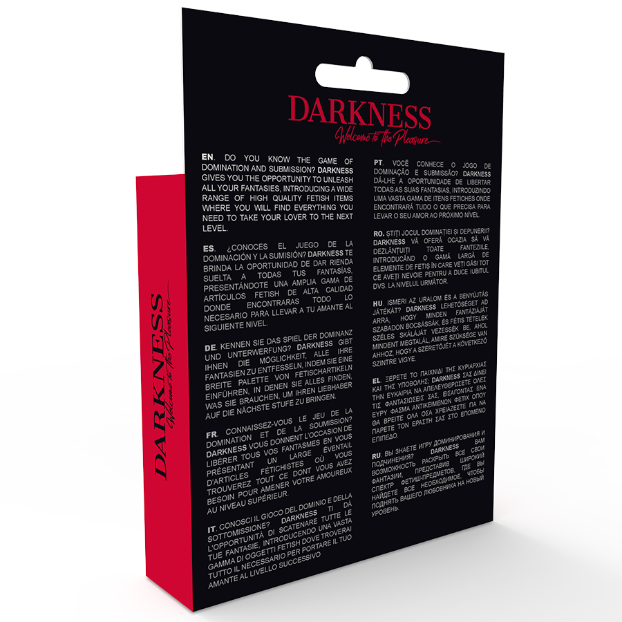 Darkness - Harnais avec trou - Taille unique